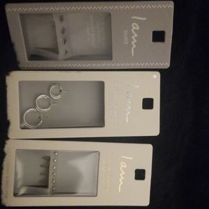 Studs sterling silver 925/Argent 925/925 Goldplate